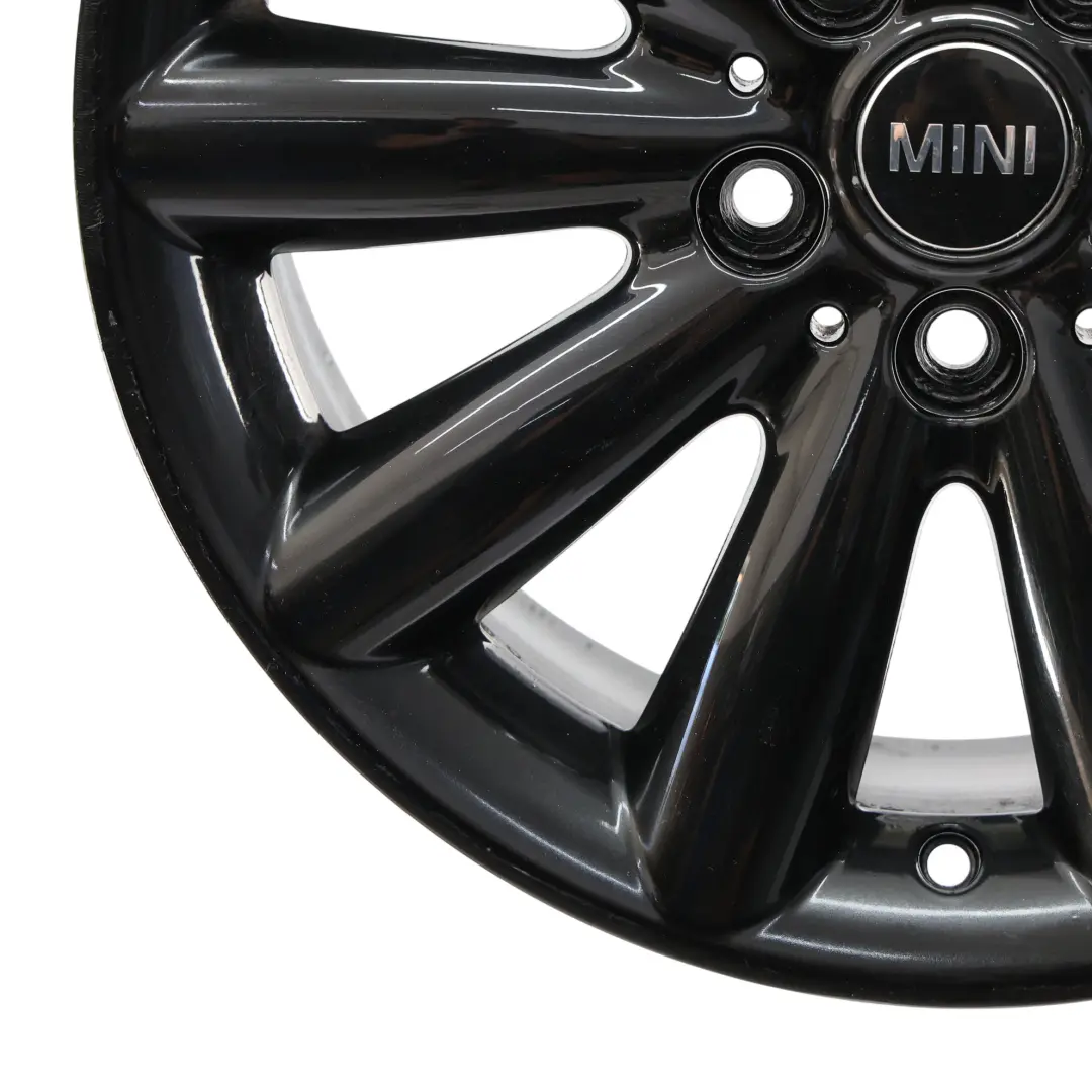 Mini Cooper F55 F56 Black Wheel Alloy Rim 17" ET:54 7J Cosmos Spoke 499 - SKU 6855109-3 - Part number 6855109