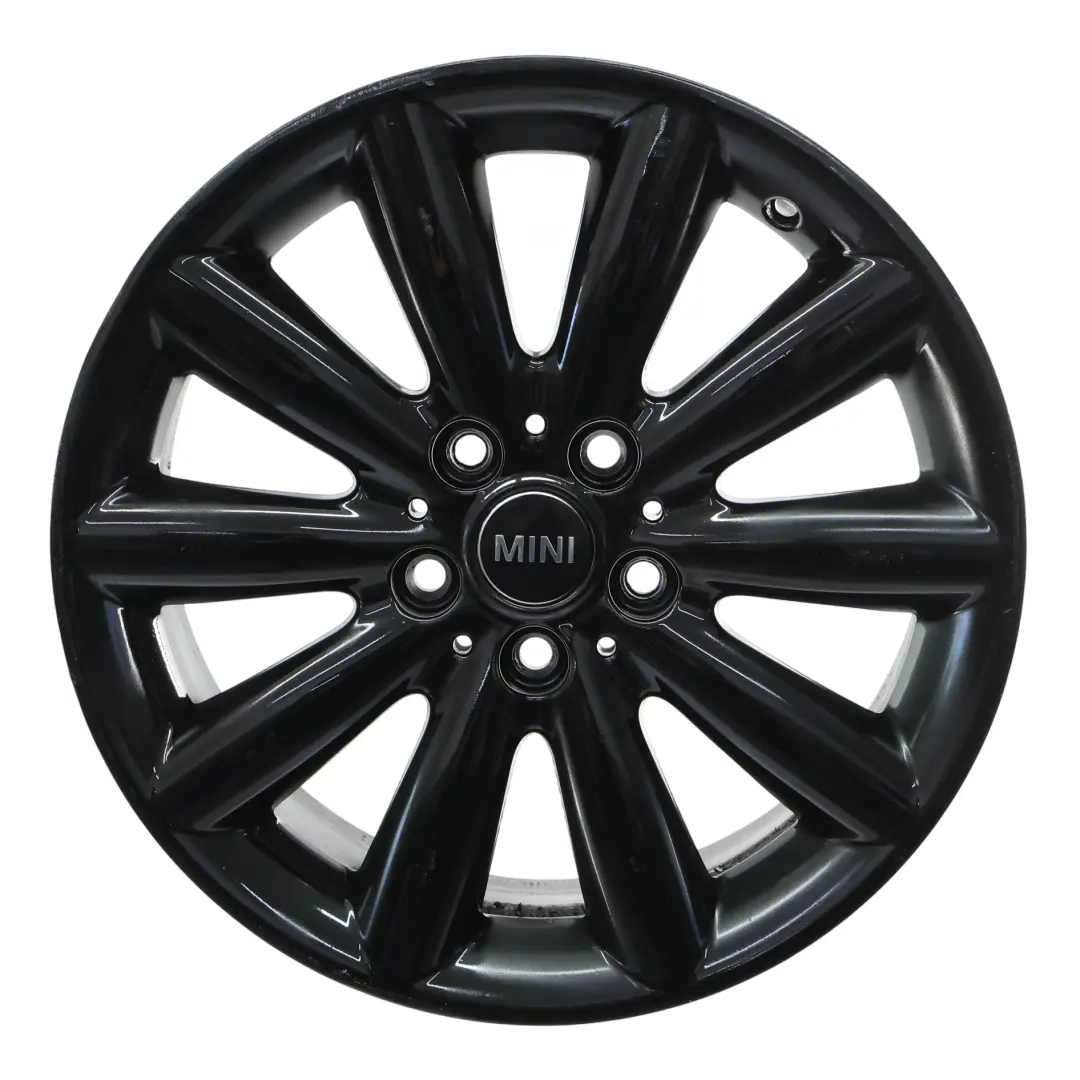 Mini Cooper F55 F56 Black Wheel Alloy Rim 17" ET:54 7J Cosmos Spoke 499 - SKU 6855109-4 - Part number 6855109