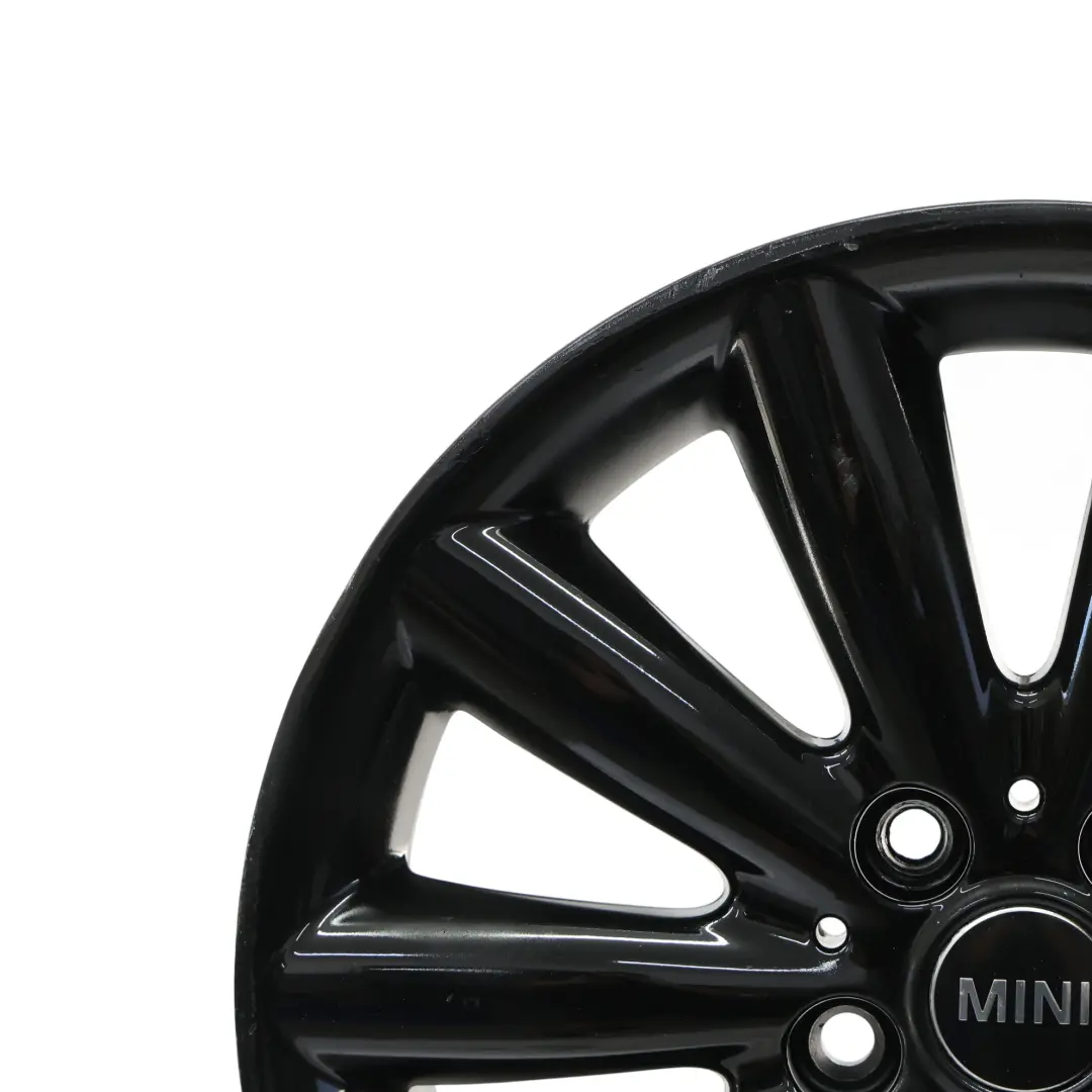 Mini Cooper F55 F56 Black Wheel Alloy Rim 17" ET:54 7J Cosmos Spoke 499 - SKU 6855109-4 - Part number 6855109
