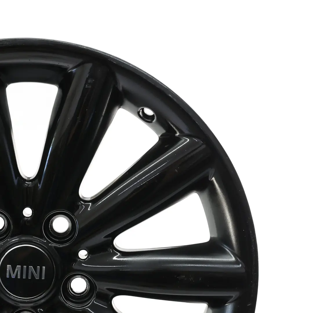Mini Cooper F55 F56 Black Wheel Alloy Rim 17" ET:54 7J Cosmos Spoke 499 - SKU 6855109-4 - Part number 6855109