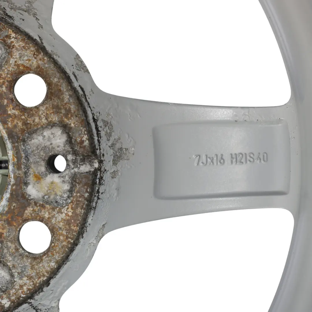 BMW F20 F21 F22 Silber Alu Felge Alufelge 16" ET:40 7J Sternspeiche 654 - SKU 6866302-1 - Teilenummer 6866302