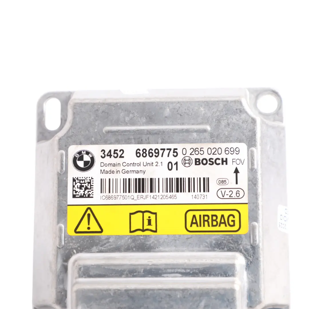 BMW X3 F25 ICM Control Unit Module Air Module ECU - SKU 6869775 - Part number 6869775