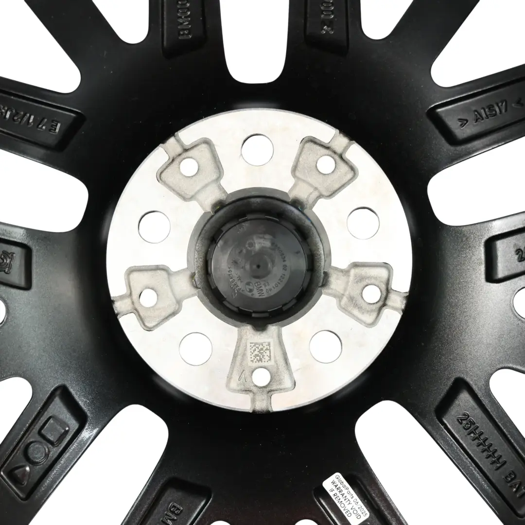 Felge Leicht Metall Felge 18" 7,5J ET:50 Mitternachts Grau für BMW U06 mit Teilenummer 6891179 BMW U06 Felge Leicht Metall Felge 18" 7,5J ET:50 Mitternachts Grau - SKU 6891179-2 - Teilenummer 6891179