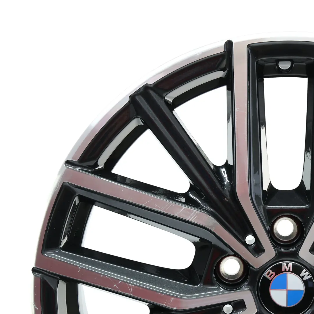 BMW U06 Wheel Rim Alloy Double Spoke - 838M 18" 7,5J ET:50 Midnight Gray - SKU 6891179-2 - Part number 6891179