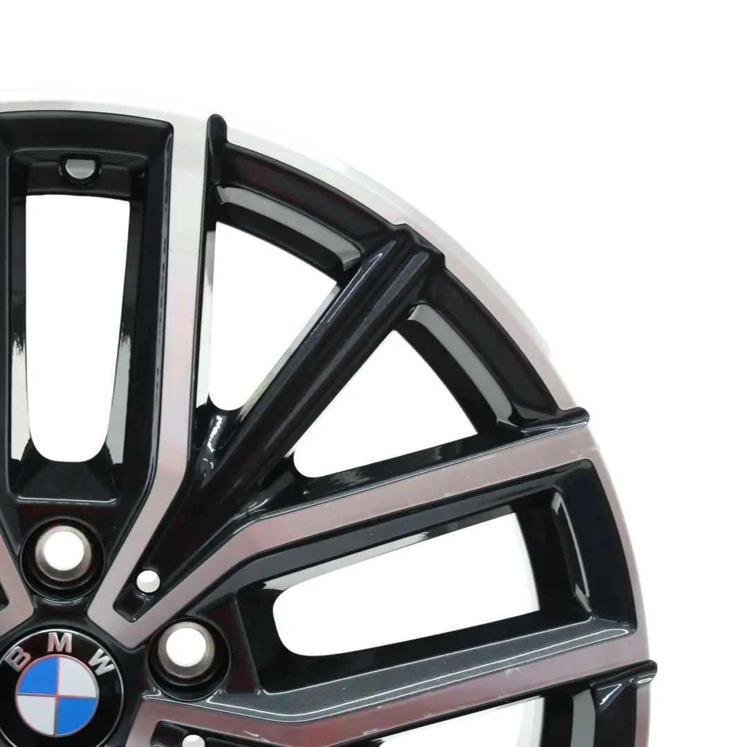 BMW U06 Wheel Rim Alloy Double Spoke - 838M 18" 7,5J ET:50 Midnight Gray - SKU 6891179-2 - Part number 6891179