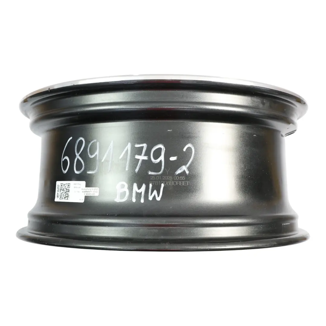 BMW U06 Wheel Rim Alloy Double Spoke - 838M 18" 7,5J ET:50 Midnight Gray - SKU 6891179-2 - Part number 6891179