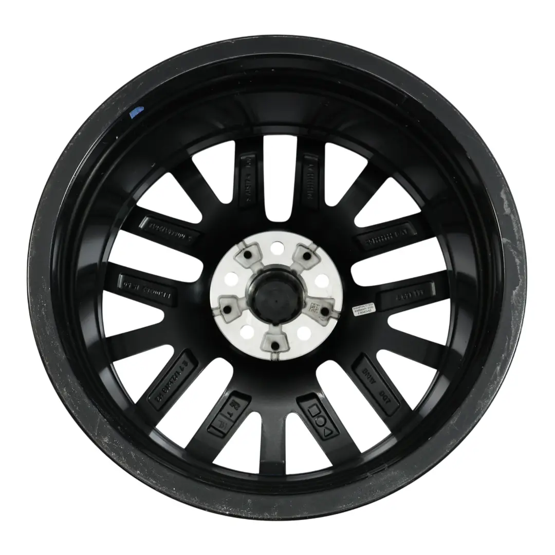 Rim Alloy Double Spoke - 838M 18" 7,5J ET:50 to BMW U06 Wheel with Part number 6891179 BMW U06 Wheel Rim Alloy Double Spoke - 838M 18" 7,5J ET:50 - SKU 6891179-3 - Part number 6891179