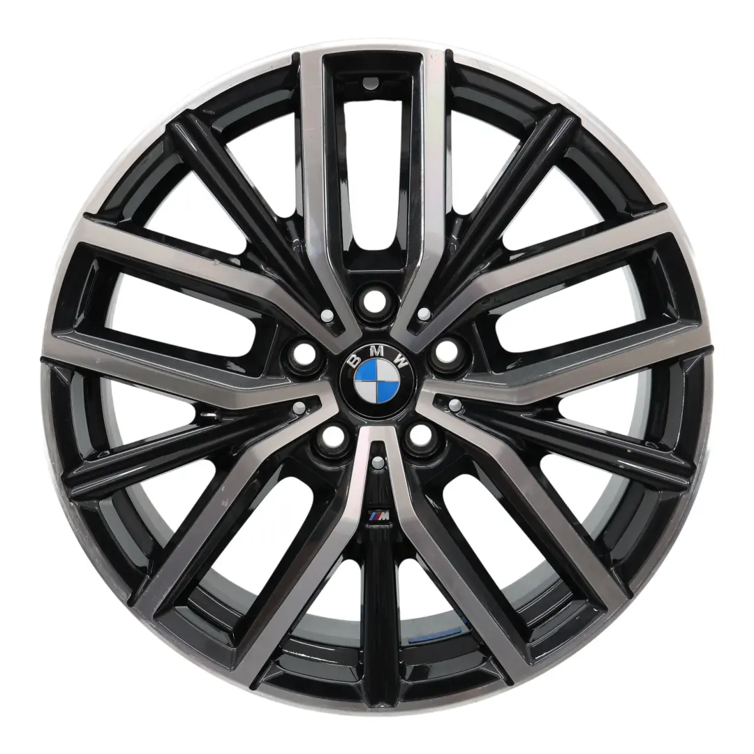 Rim Alloy Double Spoke - 838M 18" 7,5J ET:50 Midnight Gray to BMW U06 Wheel with Part number 6891179 BMW U06 Wheel Rim Alloy Double Spoke - 838M 18" 7,5J ET:50 Midnight Gray - SKU 6891179-4 - Part number 6891179