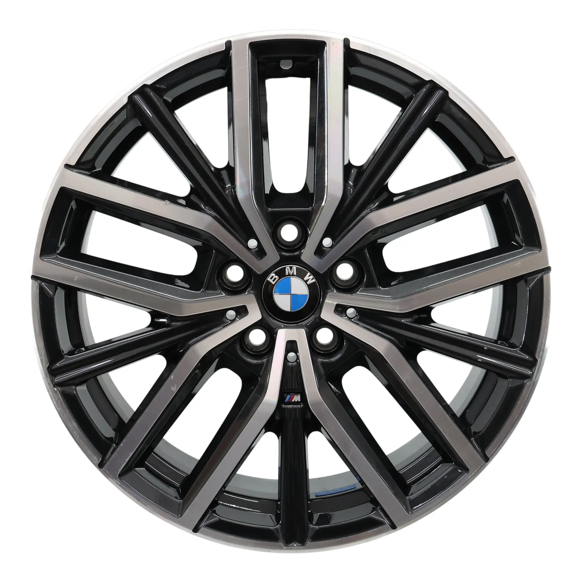 BMW U06 Wheel Rim Alloy Double Spoke - 838M 18" 7,5J ET:50 Midnight Gray 6891179