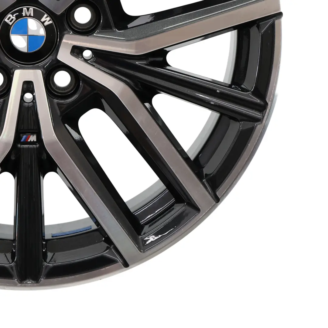 BMW U06 Wheel Rim Alloy Double Spoke - 838M 18" 7,5J ET:50 Midnight Gray - SKU 6891179-4 - Part number 6891179