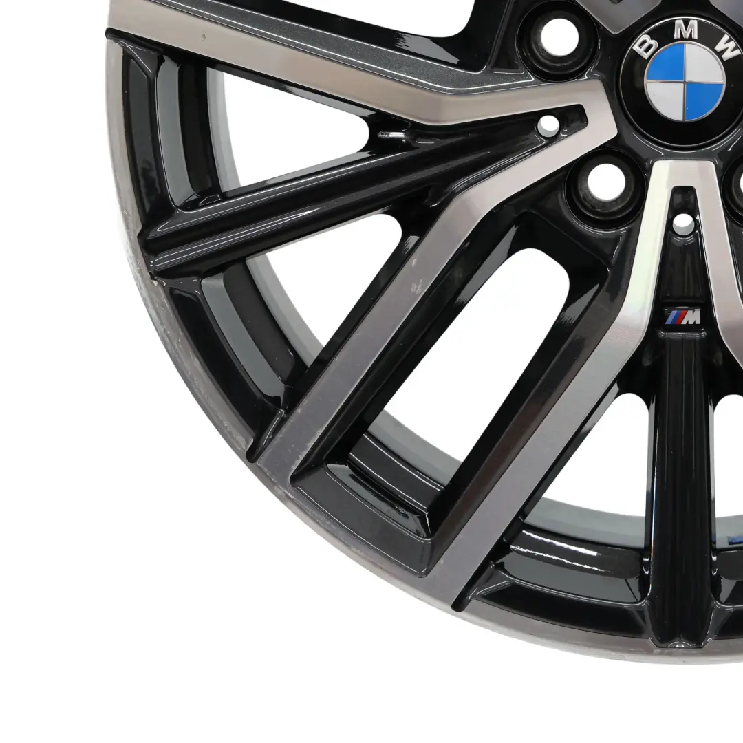 Rim Alloy Double Spoke - 838M 18" 7,5J ET:50 Midnight Gray to BMW U06 Wheel with Part number 6891179 BMW U06 Wheel Rim Alloy Double Spoke - 838M 18" 7,5J ET:50 Midnight Gray - SKU 6891179-4 - Part number 6891179