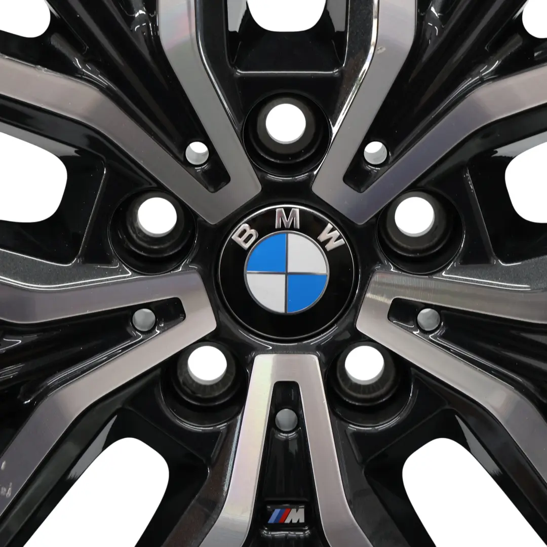 BMW U06 Wheel Rim Alloy Double Spoke - 838M 18" 7,5J ET:50 Midnight Gray - SKU 6891179-4 - Part number 6891179