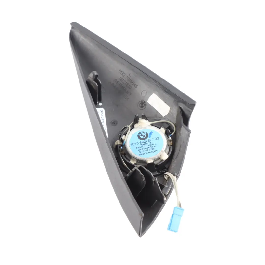 Altoparlante Porta Tweeter SET Sinistra Destra per BMW Z4 E85 con numero di parte 6927878 BMW Z4 E85 Altoparlante Porta Tweeter SET Sinistra Destra - SKU 6927878 - Numero di parte 6927878