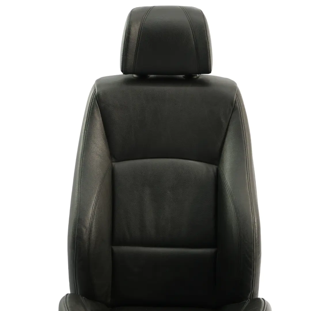 BMW E90 E91 Seat Front Left N/S Interior M Sport Heated Black Leather Dakota - SKU 6956395-4 - Part number 6956395