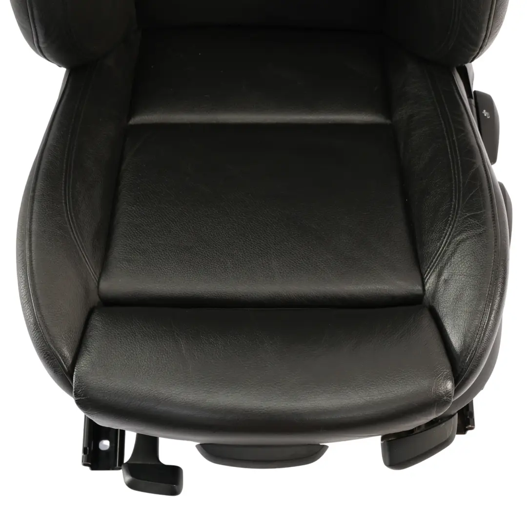 Front Left N/S Interior M Sport Heated Black Leather Dakota to BMW E90 E91 Seat with Part number 6956395 BMW E90 E91 Seat Front Left N/S Interior M Sport Heated Black Leather Dakota - SKU 6956395-4 - Part number 6956395