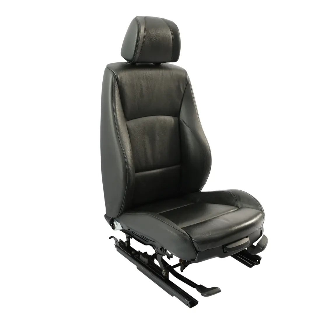 BMW E90 E91 Seat Front Left N/S Interior M Sport Heated Black Leather Dakota - SKU 6956395-4 - Part number 6956395
