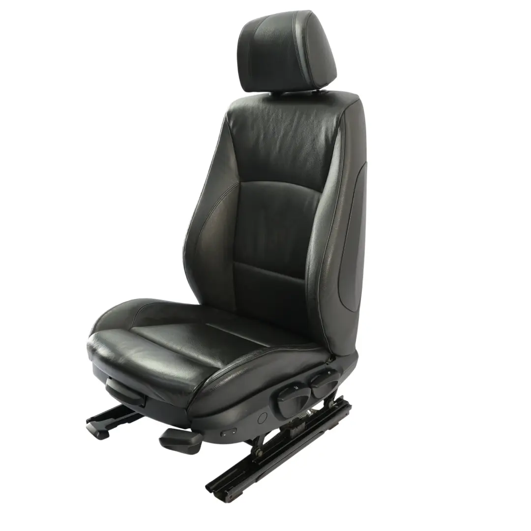 Asiento Delantero Izquierdo M Sport Calefacción Cuero Negro para BMW E90 E91 con número de pieza 6956395 BMW E90 E91 Asiento Delantero Izquierdo M Sport Calefacción Cuero Negro - SKU 6956395-4 - Número de pieza 6956395