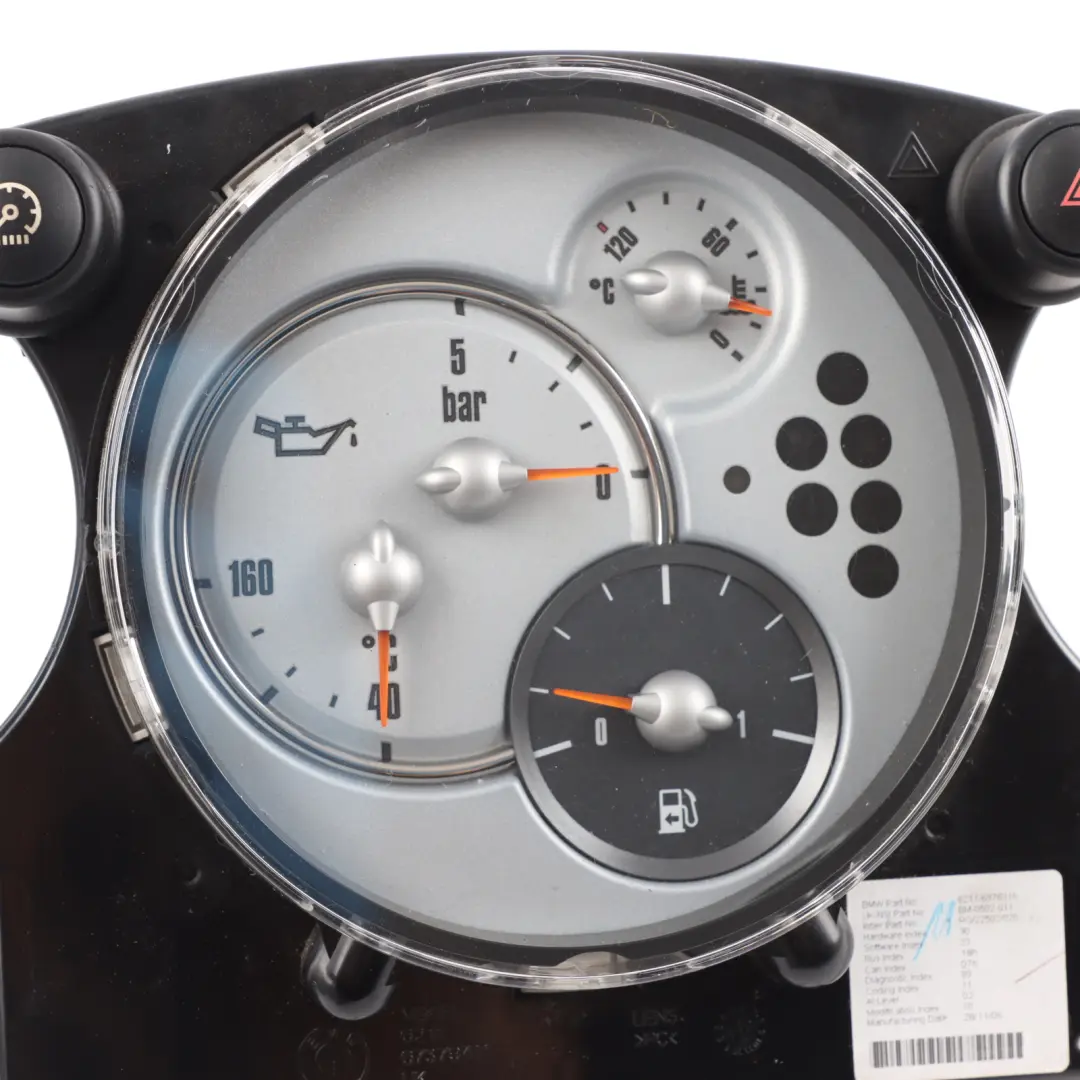 Instrument Cluster Chrono Package Switches to MINI Cooper One R50 R52 R53 with Part number 6978316 MINI Cooper One R50 R52 R53 Instrument Cluster Chrono Package Switches - SKU 6978316 - Part number 6978316