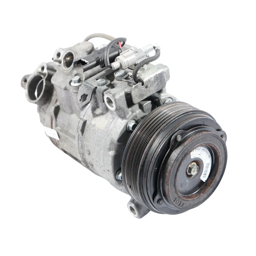 N47 Diesel Klima Anlagen Kompressor für BMW E81 E87 E90 E91 mit Teilenummer 6987862 BMW E81 E87 E90 E91 N47 Diesel Klima Anlagen Kompressor - SKU 6987862-1 - Teilenummer 6987862