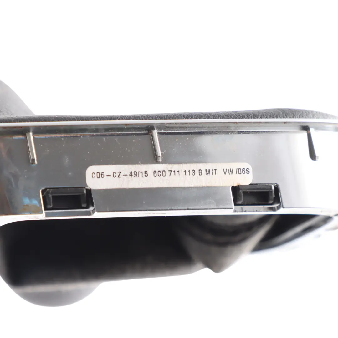 Mk5 V 6R Gear Lever Knob 5 Speed Manual Gearbox to Volkswagen VW Polo with Part number 6C0711113C Volkswagen VW Polo Mk5 V 6R Gear Lever Knob 5 Speed Manual Gearbox - SKU 6C0711113C - Part number 6C0711113C