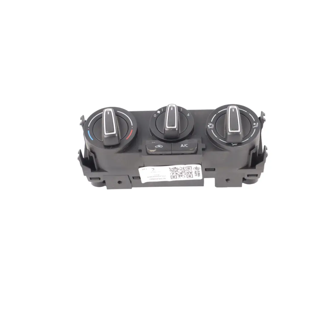 Volkswagen Polo 5 6R Panel Climatizador Interruptor Ventilador - SKU 6C0820045C - Número de pieza 6C0820045C