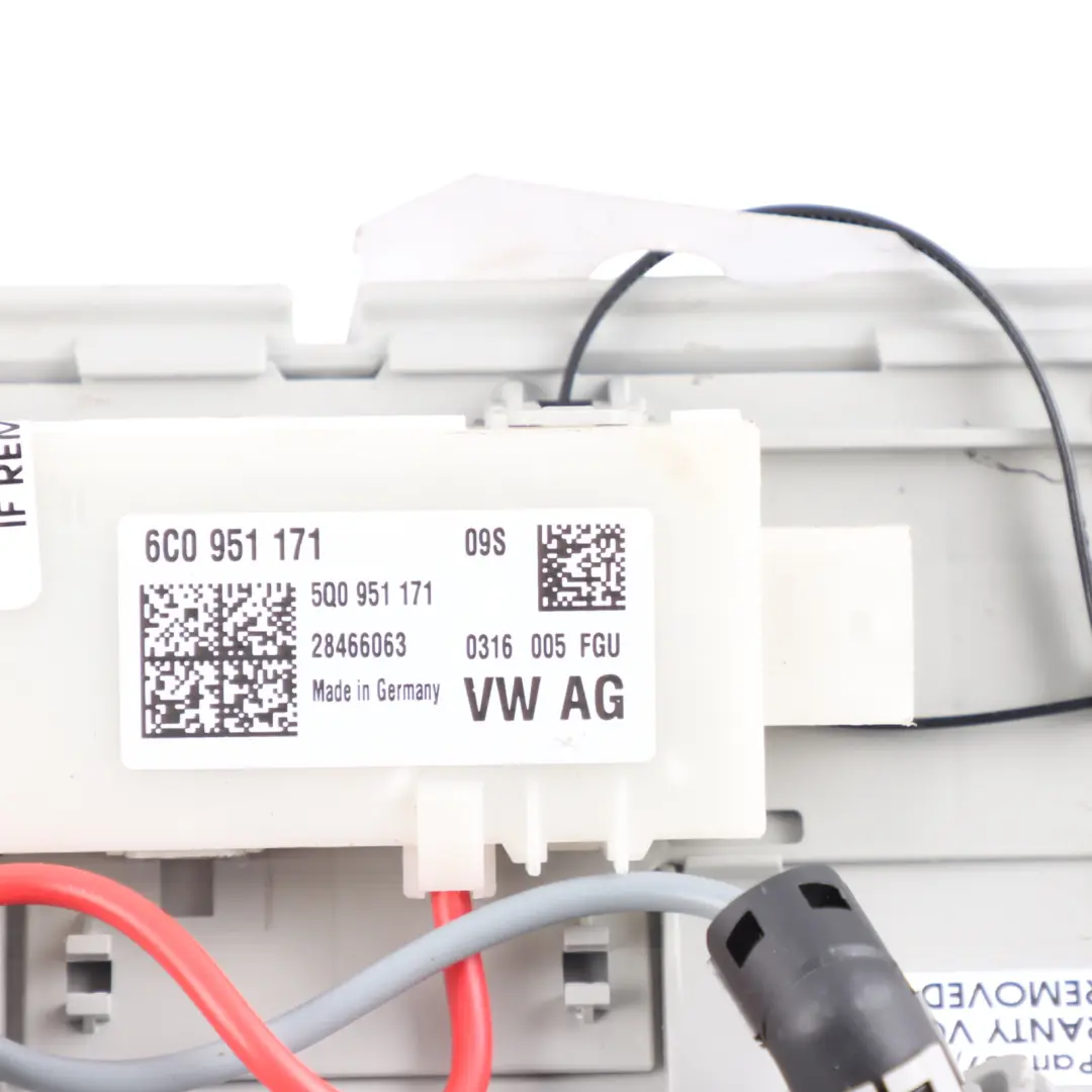 Volkswagen Polo 6R Mk5 Osłona Czujnika Alarmu Dachowego Panel - SKU 6C0951171 - Numer Części 6C0951171