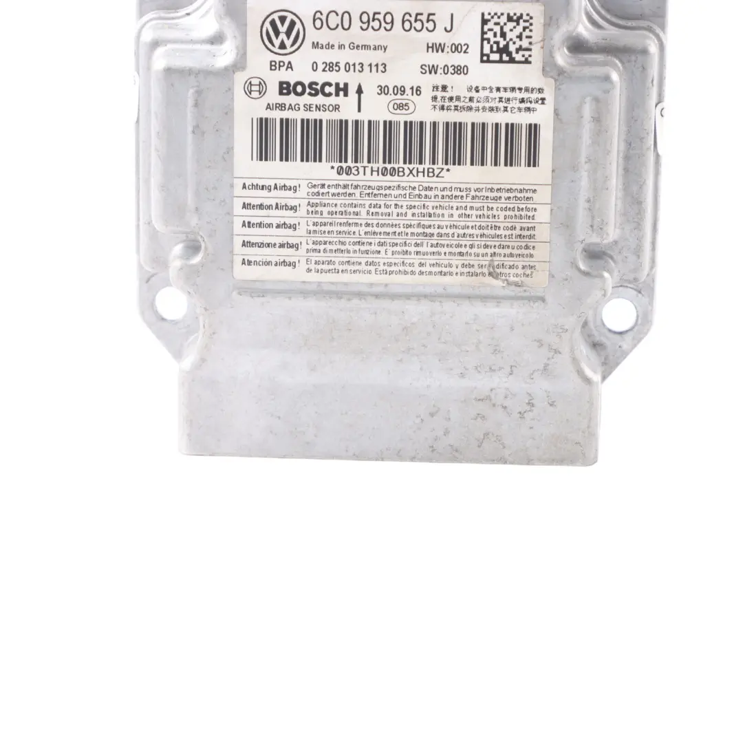 Unité Commande Seat Ibiza 6J VW Polo 6C 6R Module D'Air Unité ECU pour à propos du numéro de pièce 6C0959655J Unité Commande Seat Ibiza 6J VW Polo 6C 6R Module D'Air Unité ECU - SKU 6C0959655J - Numéro de pièce 6C0959655J