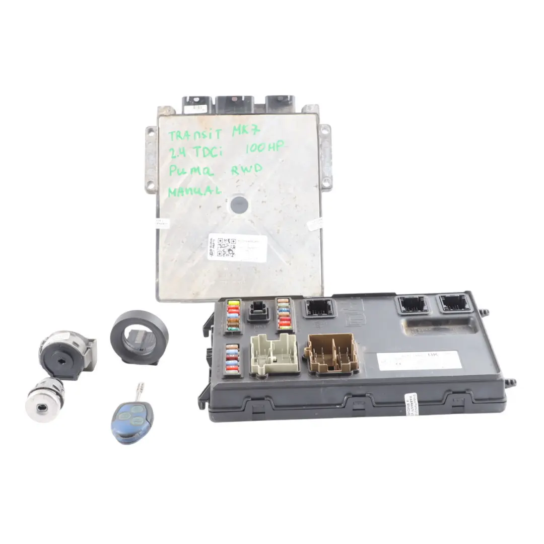 Ford Transit MK7 2.4 TDCI 100HP Puma Engine Unit ECU Manual - SKU 6C1112A650AH-1 - Part number 6C1112A650AH