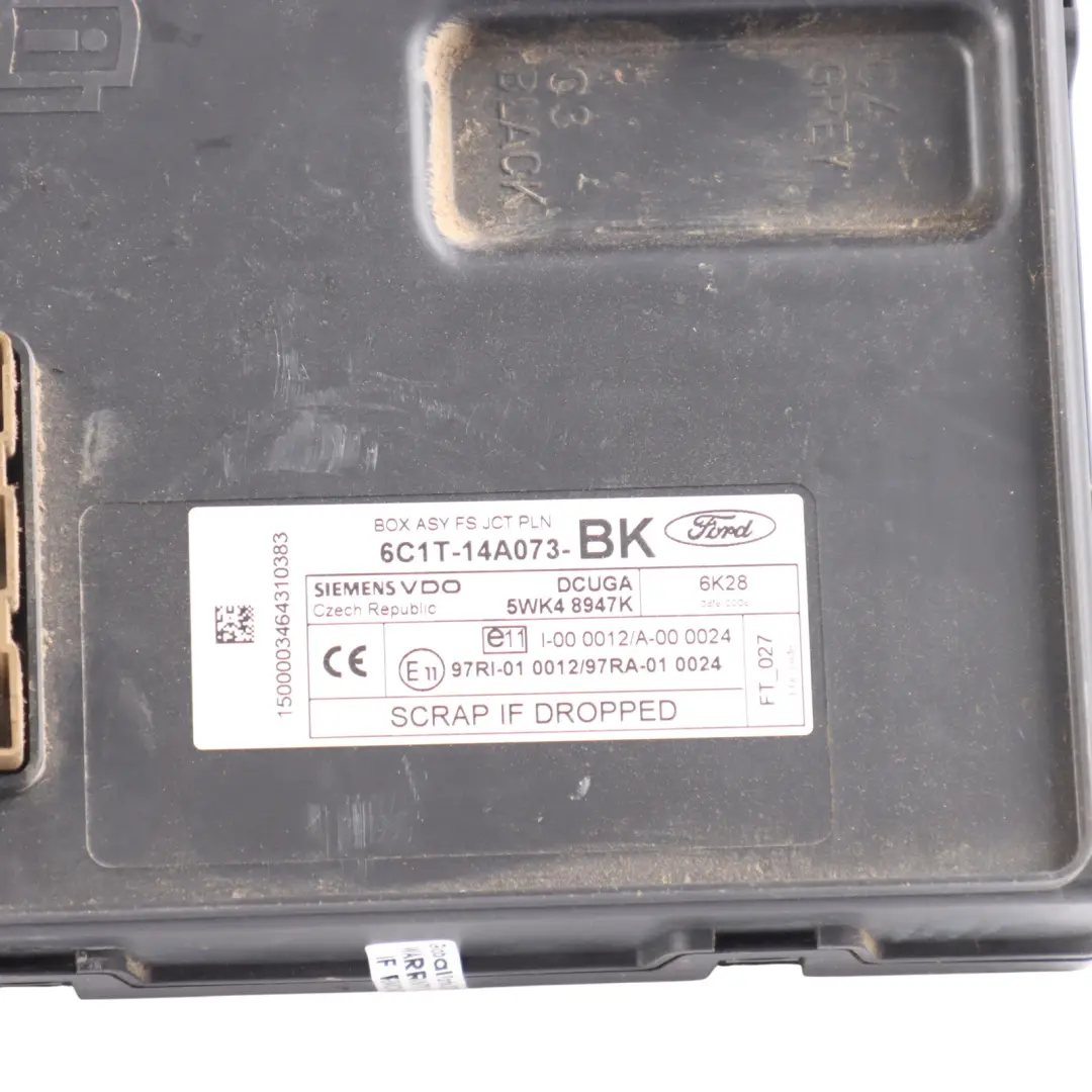 Ford Transit MK7 2.4 TDCI 100HP Puma Engine Unit ECU Manual - SKU 6C1112A650AH-1 - Part number 6C1112A650AH