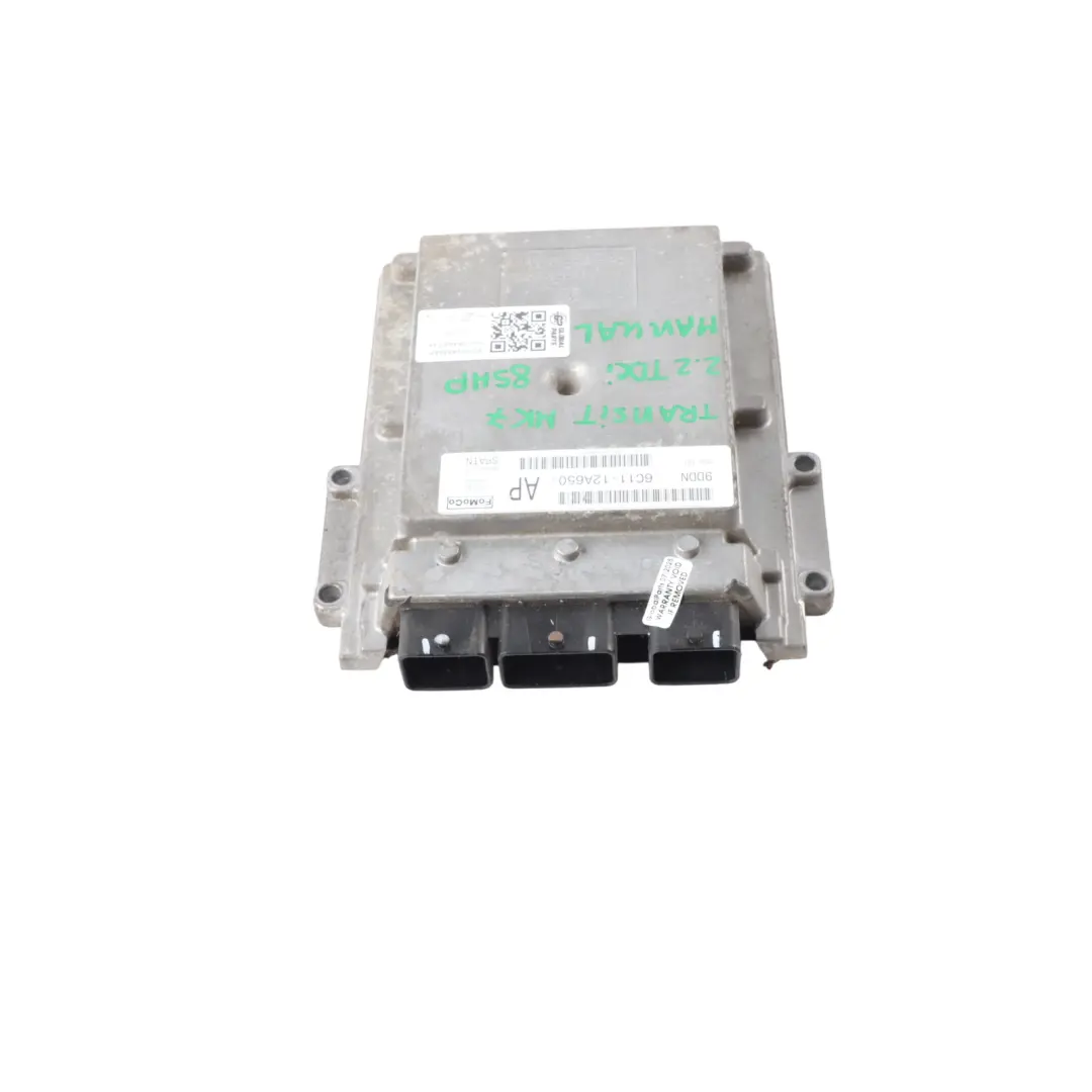 85HP Engine Control Unit ECU Manual to Ford Transit MK7 2.2 TDCI with Part number 6C1112A650AP Ford Transit MK7 2.2 TDCI 85HP Engine Control Unit ECU Manual - SKU 6C1112A650AP - Part number 6C1112A650AP