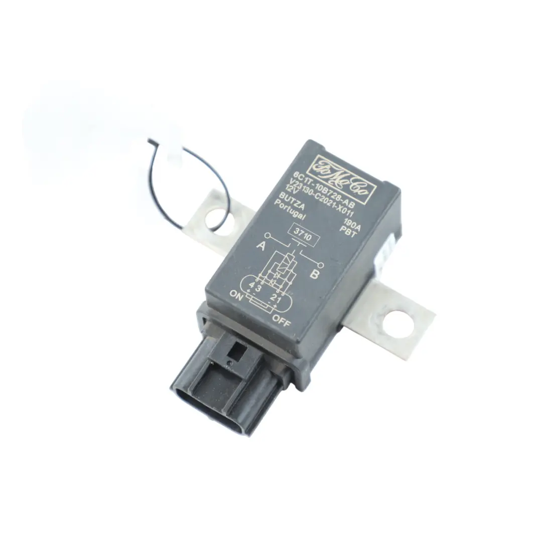 Crash Disconnection Control Relay to Ford Transit Mk7 Battery with Part number 6C1T-10B728-AB Ford Transit Mk7 Battery Crash Disconnection Control Relay - SKU 6C1T-10B728-AB - Part number 6C1T-10B728-AB