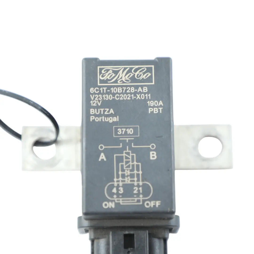 Ford Transit Mk7 Battery Crash Disconnection Control Relay - SKU 6C1T-10B728-AB - Part number 6C1T-10B728-AB