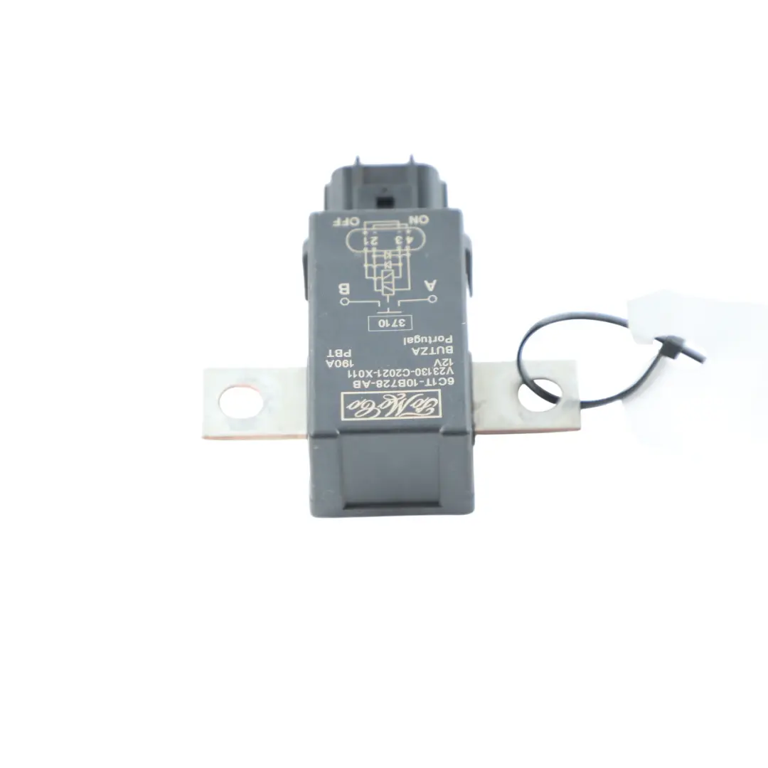 Crash Disconnection Control Relay to Ford Transit Mk7 Battery with Part number 6C1T-10B728-AB Ford Transit Mk7 Battery Crash Disconnection Control Relay - SKU 6C1T-10B728-AB - Part number 6C1T-10B728-AB