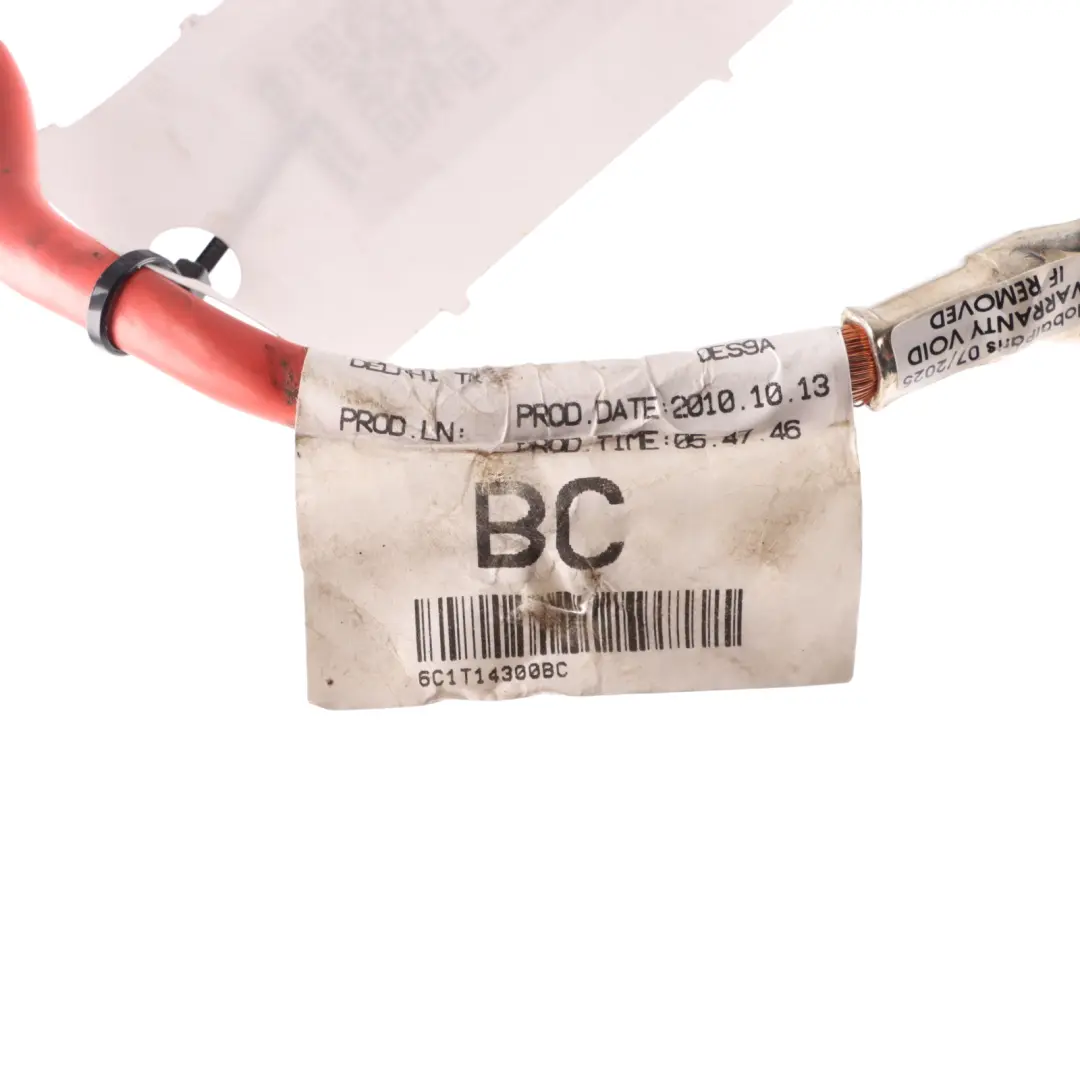 Ford Transit Mk7 Battery Positive Lead Cable Harness Wire - SKU 6C1T14300BC - Part number 6C1T14300BC