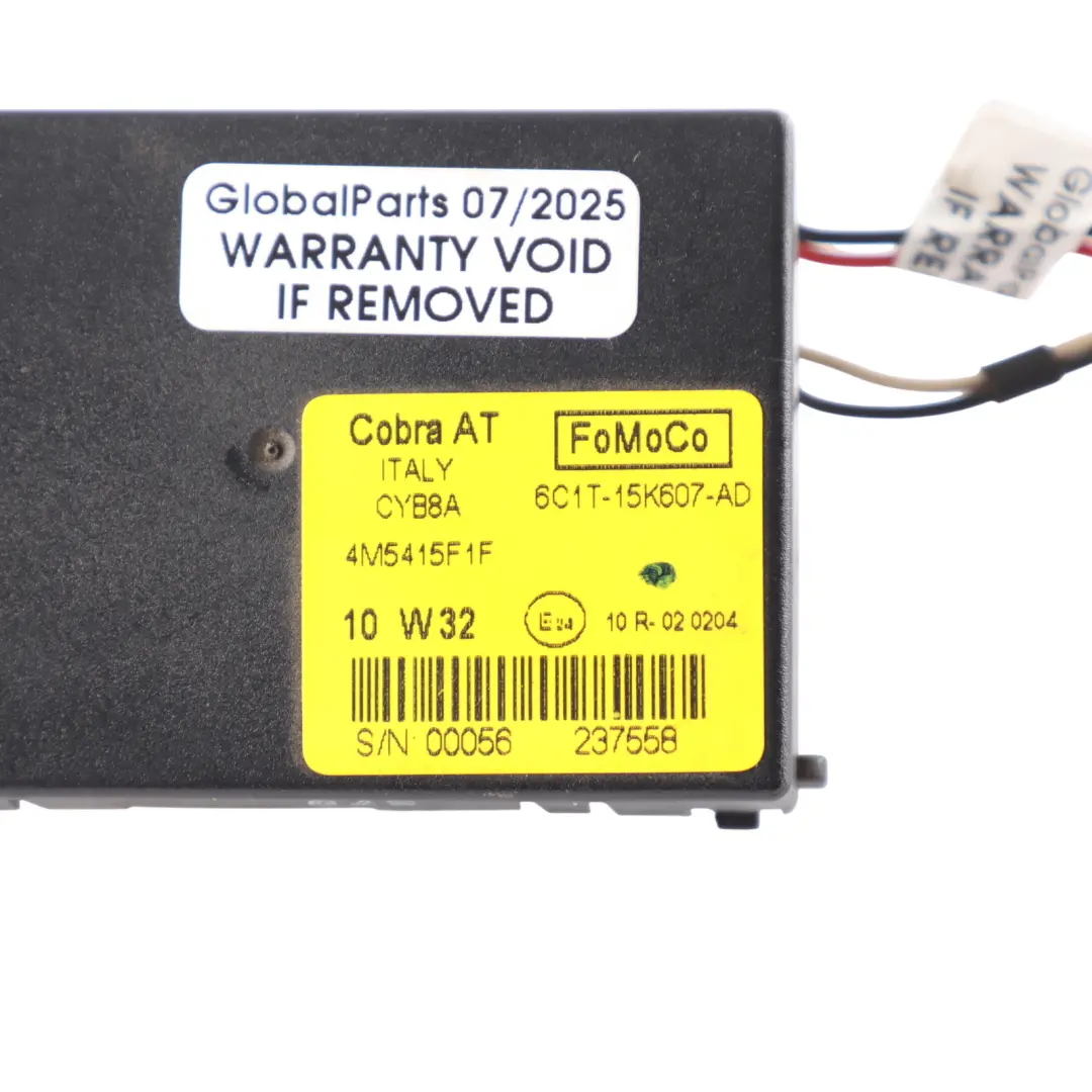 Ford Transit Mk7 Alarm Anti Theft System Control Module Unit - SKU 6C1T15K607AD - Part number 6C1T15K607AD