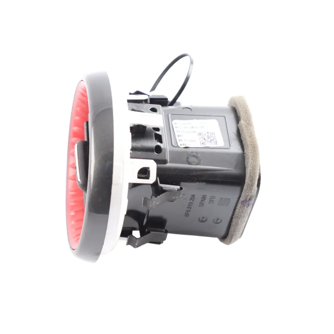 Seat Ibiza Mk5 Dashboard Air Vent Panel Trim Nozzle Front Right O/S - SKU 6F0819204N - Part number 6F0819204N