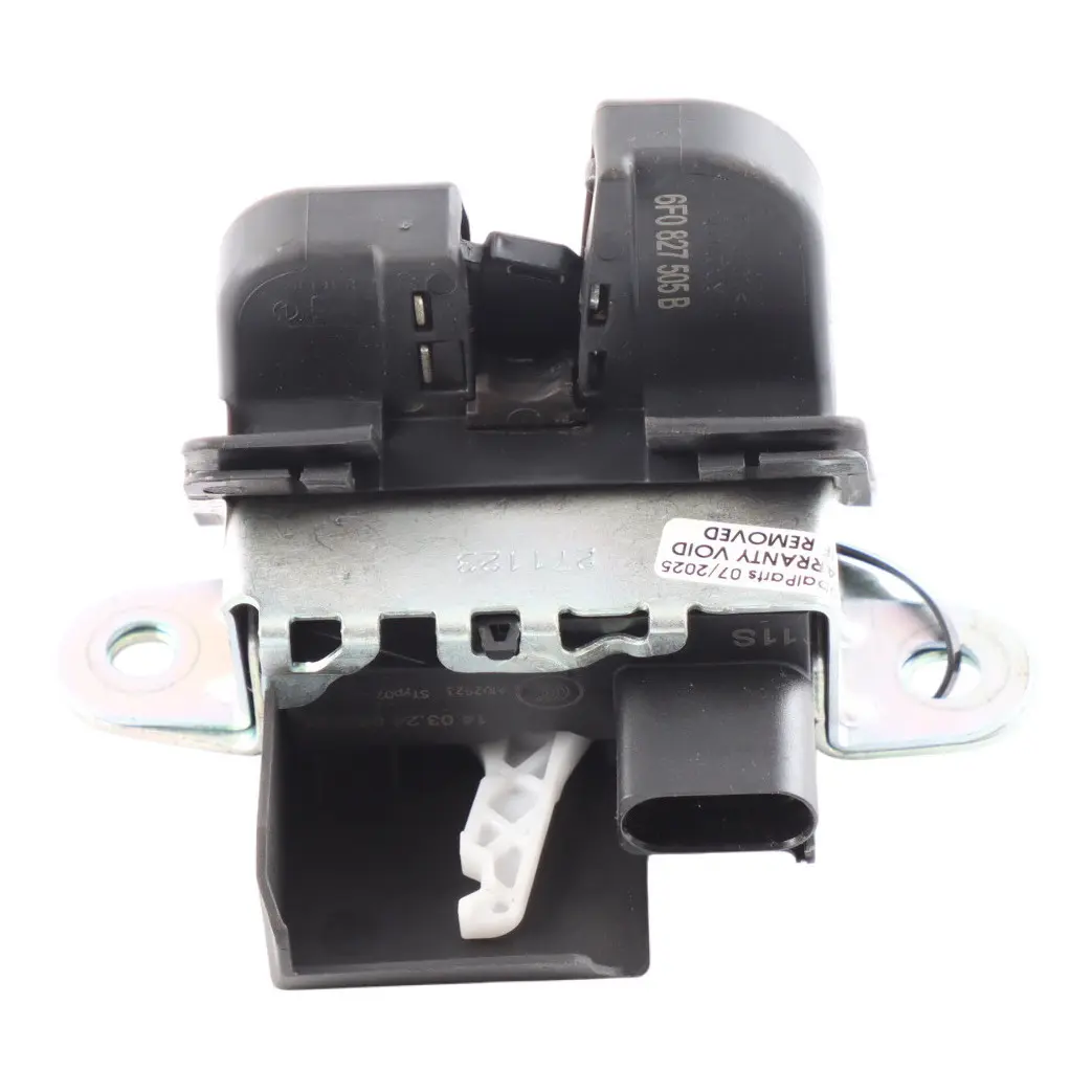Mk5 V Tailgate Lock Boot Trunk Latch Mechanism to Seat Ibiza with Part number 6F0827505B Seat Ibiza Mk5 V Tailgate Lock Boot Trunk Latch Mechanism - SKU 6F0827505B - Part number 6F0827505B