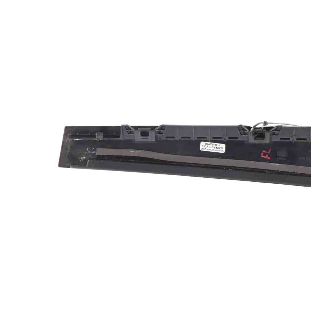 Seat Ibiza Mk5 Door Pillar Cover Outer Black Glossy Front Left N/S 6F0837901G - SKU 6F0837901F - Part number 6F0837901F