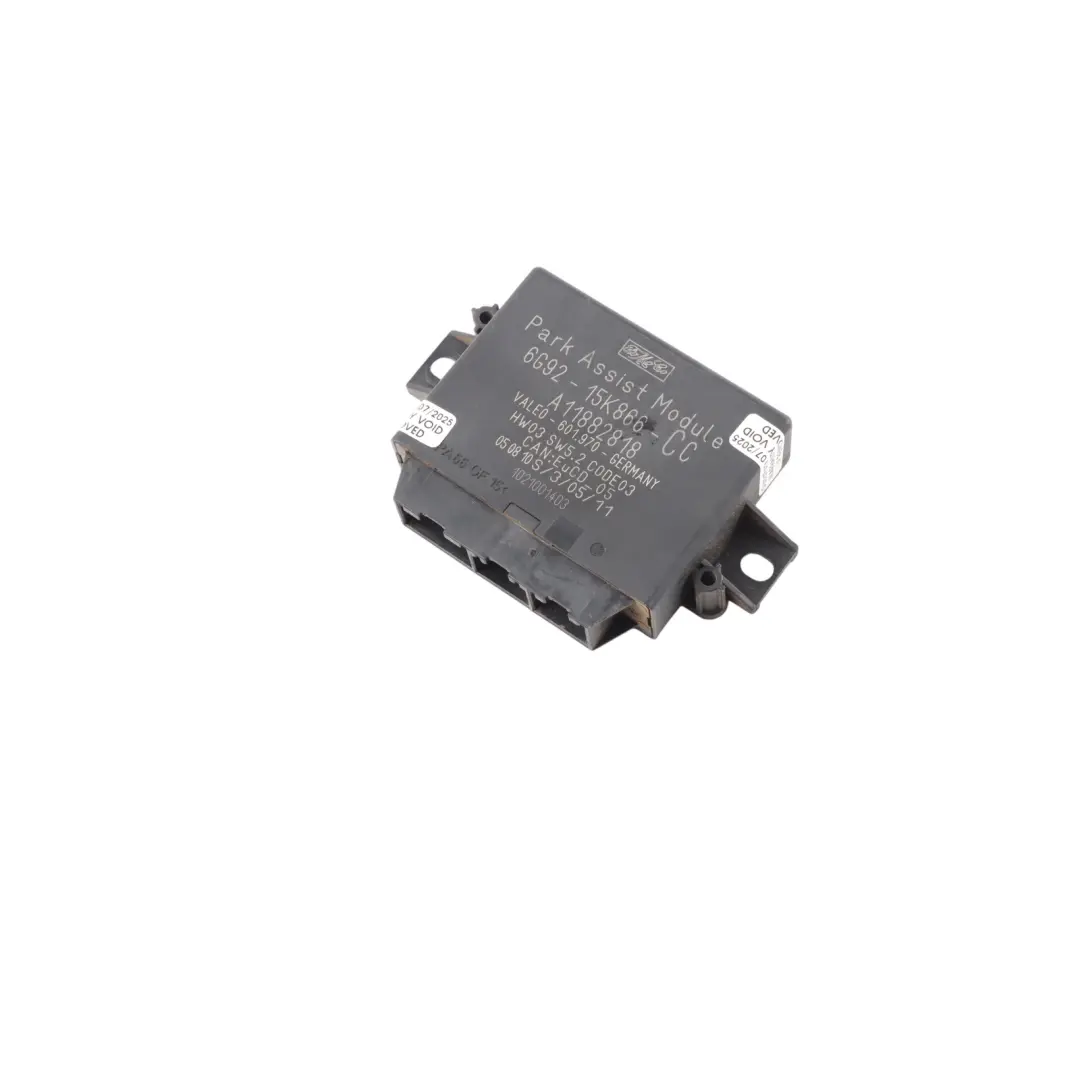 Ford Transit Mk7 Park Assist PDC Module Unit Control ECU - SKU 6G9215K866CC - Part number 6G9215K866CC