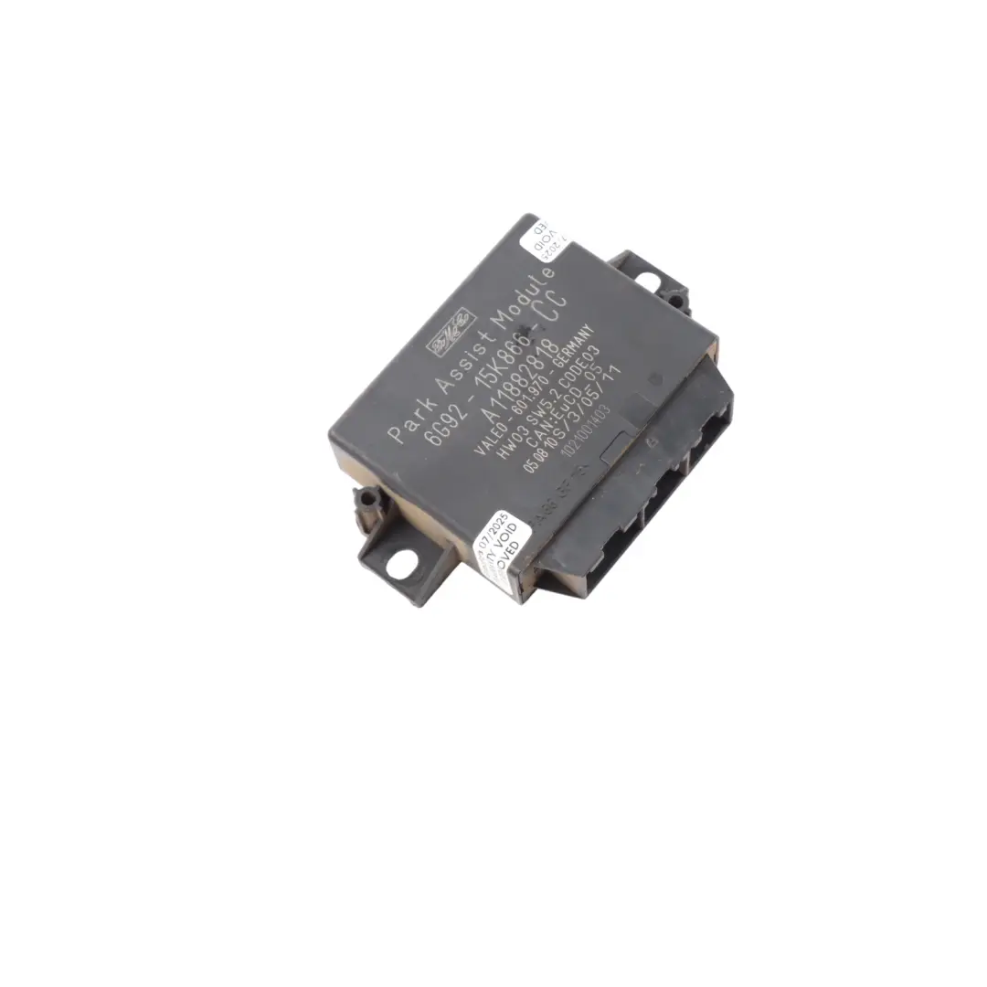 Ford Transit Mk7 Park Assist PDC Module Unit Control ECU - SKU 6G9215K866CC - Part number 6G9215K866CC