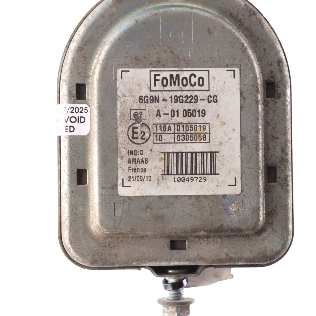 Ford Transit Mk7 Anti Theft Alarm Siren Horn Signal System - SKU 6G9N19G229CG - Part number 6G9N19G229CG