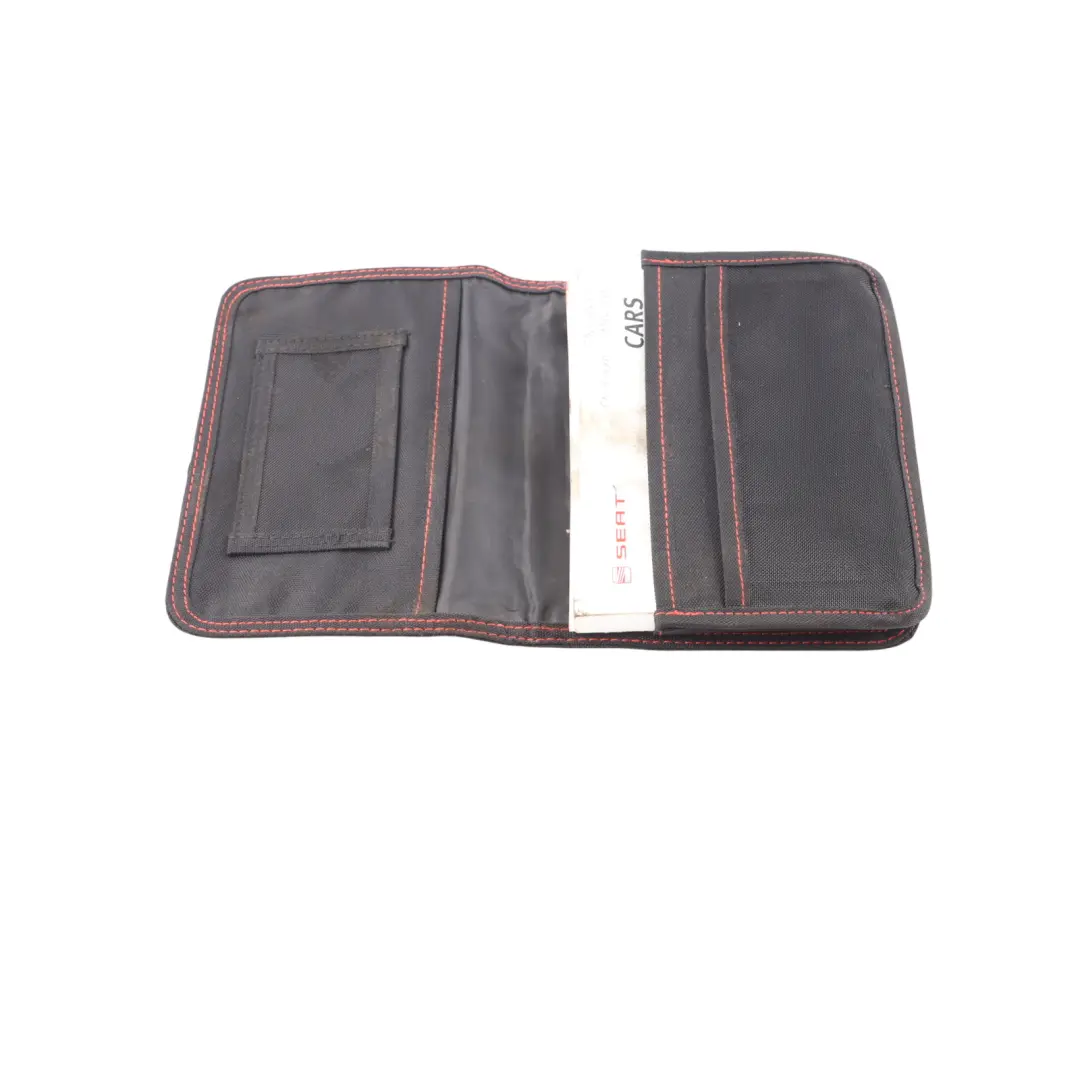 Owner's Handbook Service Booklet Case Pouch Wallet Set to Seat Altea XL with Part number 6J0012720C Seat Altea XL Owner's Handbook Service Booklet Case Pouch Wallet Set - SKU 6J0012720C-1 - Part number 6J0012720C