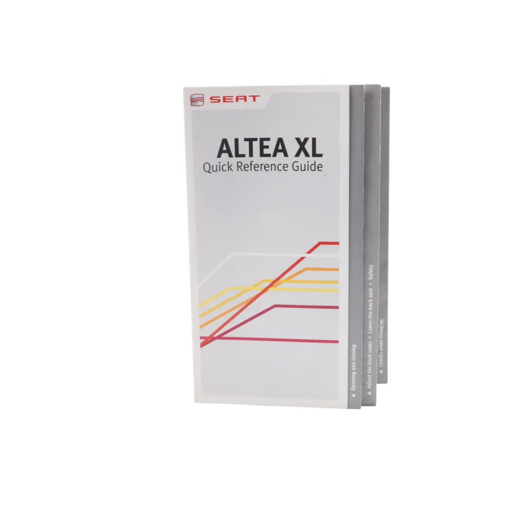 Owner's Handbook Service Booklet Case Pouch Wallet Set to Seat Altea XL with Part number 6J0012720C Seat Altea XL Owner's Handbook Service Booklet Case Pouch Wallet Set - SKU 6J0012720C-1 - Part number 6J0012720C