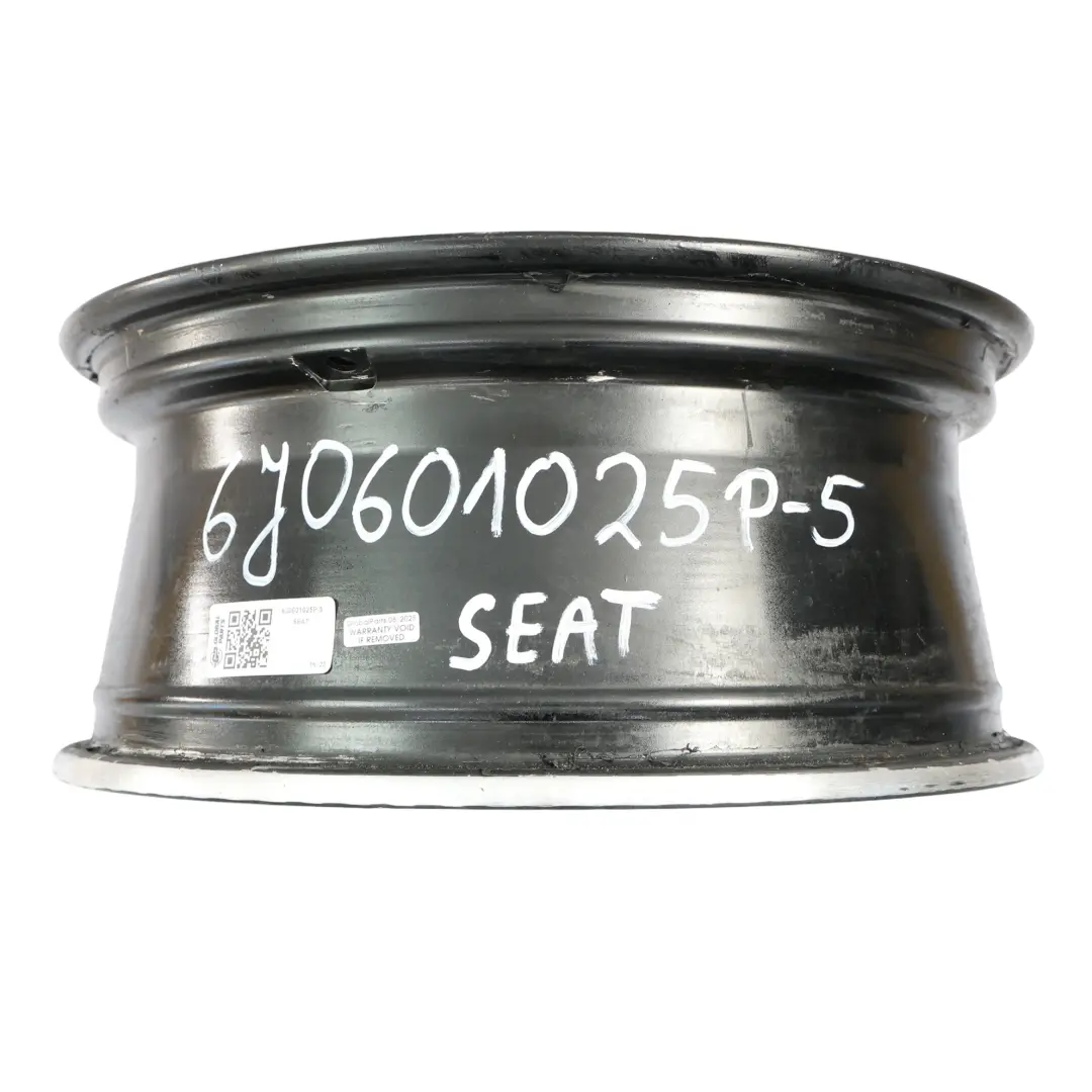 Seat Ibiza MK4 6J Jante Alliage Noire 17" 10 Branches 7J ET:43 - SKU 6J0601025P-5 - Numéro de pièce 6J0601025P
