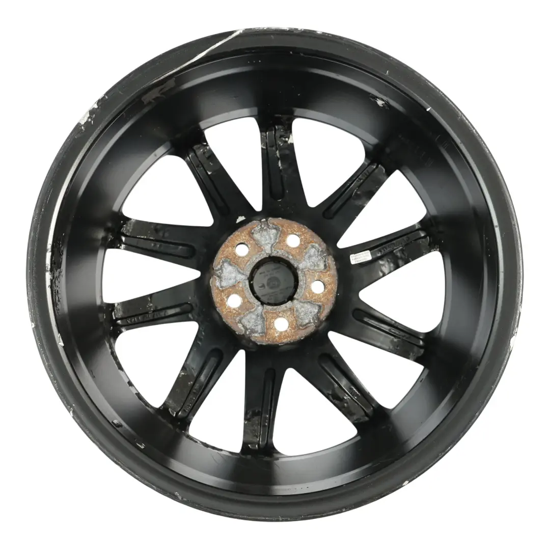 Seat Ibiza MK4 6J Jante Alliage Noire 17" 10 Branches 7J ET:43 - SKU 6J0601025P-5 - Numéro de pièce 6J0601025P