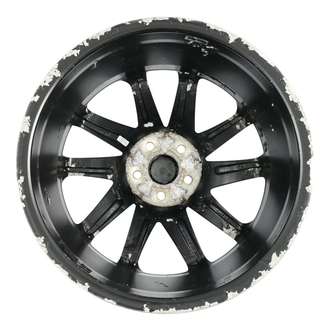 Seat Ibiza MK4 6J Jante Alliage Noire 17" 10 Branches 7J ET:43 - SKU 6J0601025P-6 - Numéro de pièce 6J0601025P