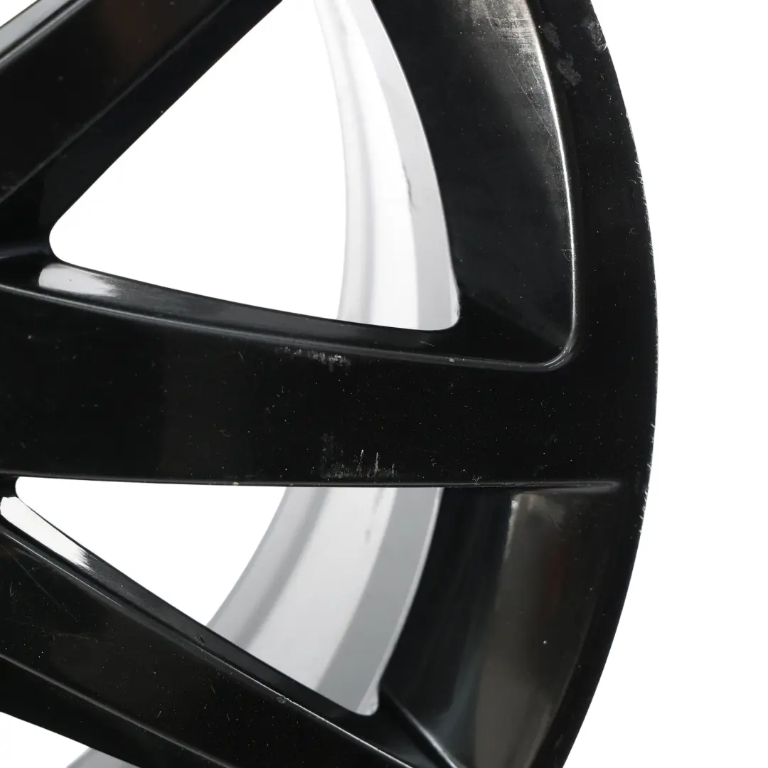 Seat Ibiza Mk4 6J Schwarz Leicht Metall Rad 17" 10 Speichen 7J ET:43 - SKU 6J0601025P-6 - Teilenummer 6J0601025P