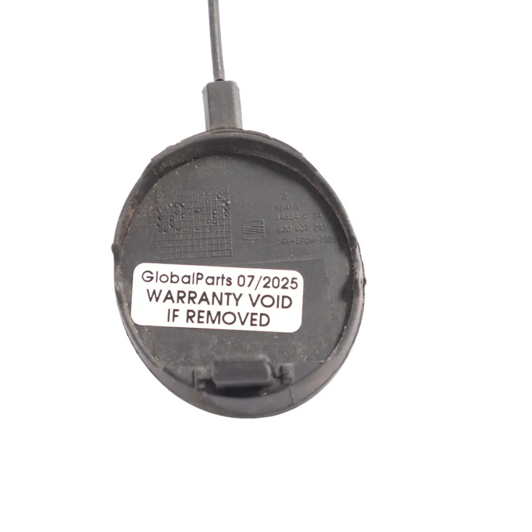 6J Front Bumper Towing Hook Eye Cover Mythical Black - Y9T to Seat Ibiza with Part number 6J0807241D Seat Ibiza 6J Front Bumper Towing Hook Eye Cover Mythical Black - Y9T - SKU 6J0807241D-MYB - Part number 6J0807241D