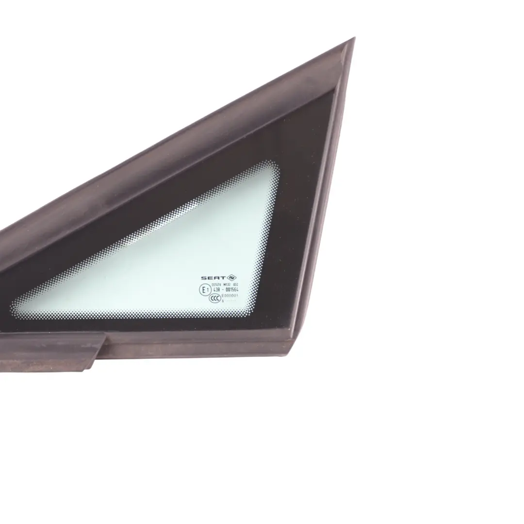 Seat Ibiza IV FR Front Quarter Triangle Glass Window AS2 Left N/S - SKU 6J0845411C - Part number 6J0845411C