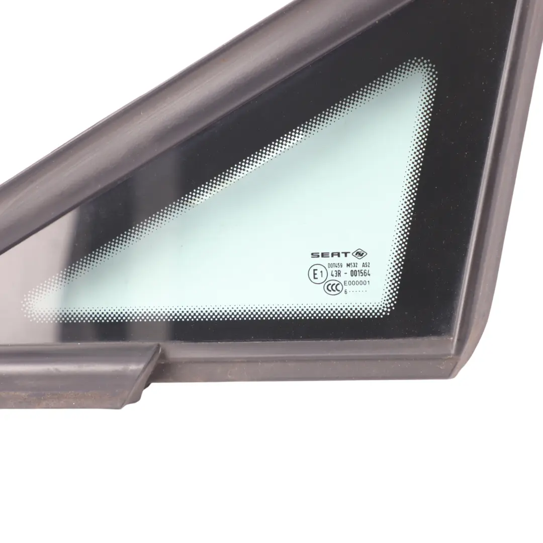Seat Ibiza IV FR Front Quarter Triangle Glass Window AS2 Left N/S - SKU 6J0845411C - Part number 6J0845411C